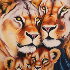 Lion family unity (3)