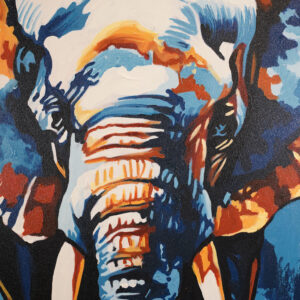 Majestic blue elephant (2)