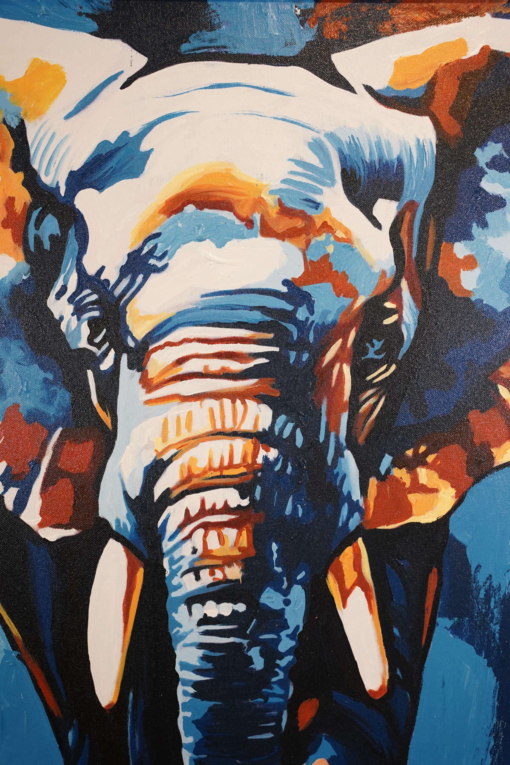 Majestic blue elephant (2)