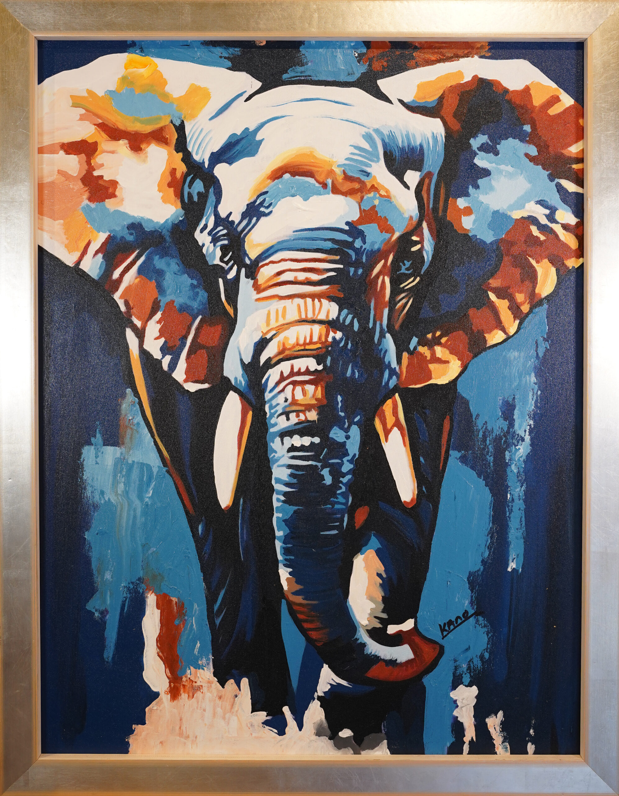 Majestic blue elephant (3)