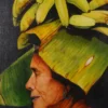 img art Old woman selling bananas 1