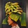 img art Old woman selling bananas 2