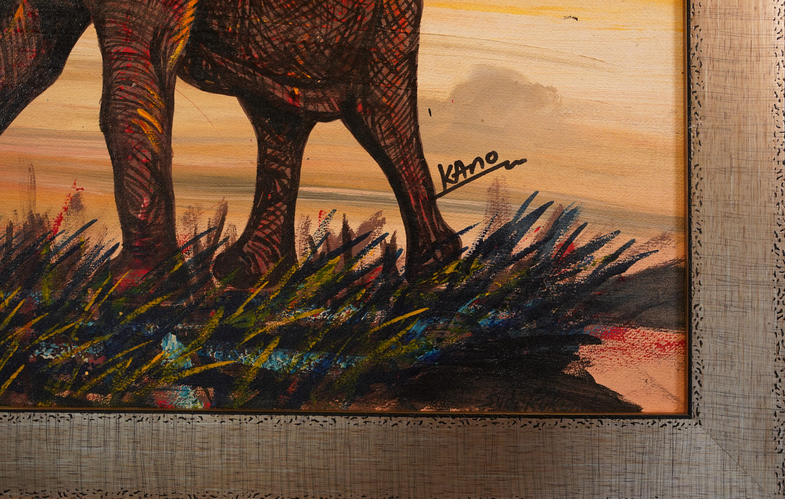 The sign of love on the trunk (1)